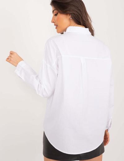 Casualowa koszula oversize biała