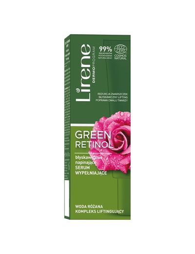 Lirene Green Retinol Błyskawicznie napinające serum wypełniające Lirene 30 ml