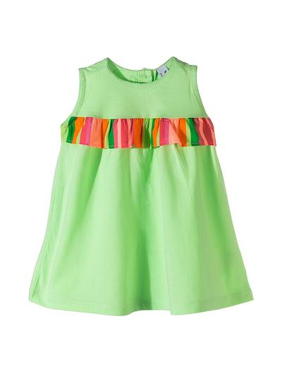 Kolorowa sukienka dla niemowlaka