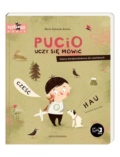 Książka Pucio uczy się mówić. Zabawy dźwiękonaśladowcze dla najmłodszych