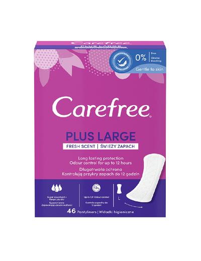 Wkładki higieniczne Carefree Plus Large Fresh - 46 sztuk
