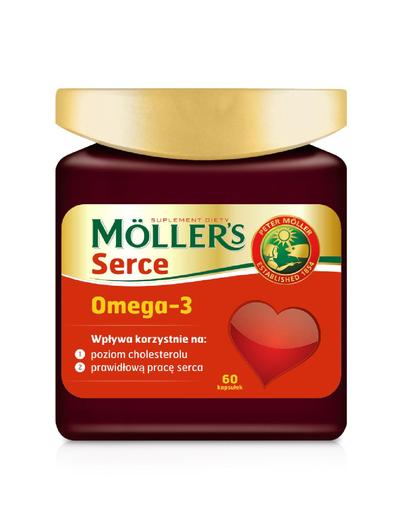 Möller's Serce suplement diety 60 szt.