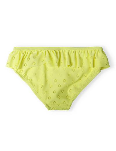 Dwuczęściowy kostium kąpielowy dziewczęcy- zółty