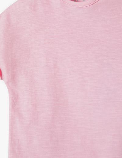 Różowy t-shirt niemowlęcy - 5.10.15.