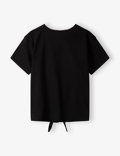 Czarny crop top dla dziewczynki - Limited Edition