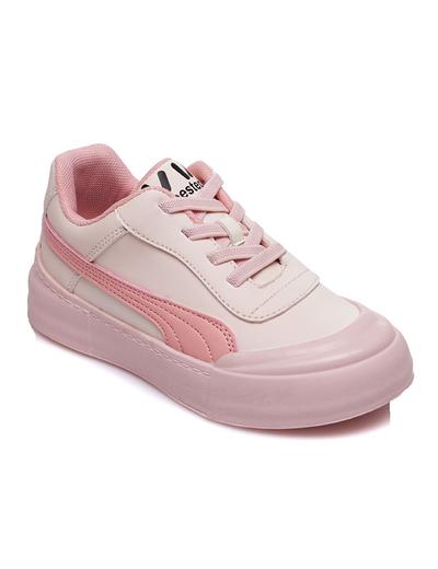 Buty tenisówki sportowe dziewczęce wiązane Weestep różowe