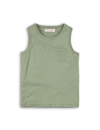 Zielona bluzka na ramiączka- 100% bawełna
