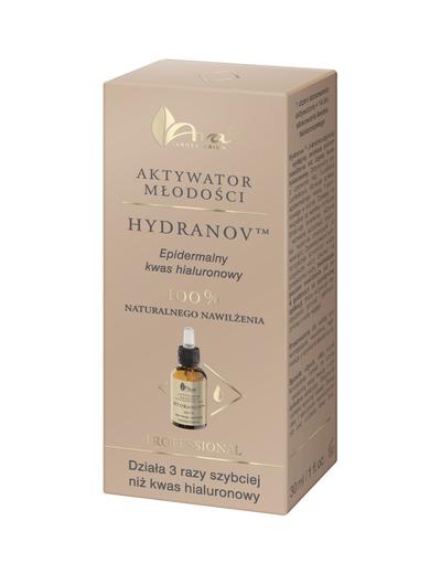 Aktywator do twarzy 100% Hydranov / kwas hialuronowy - Aktywator Młodości - 30 ml