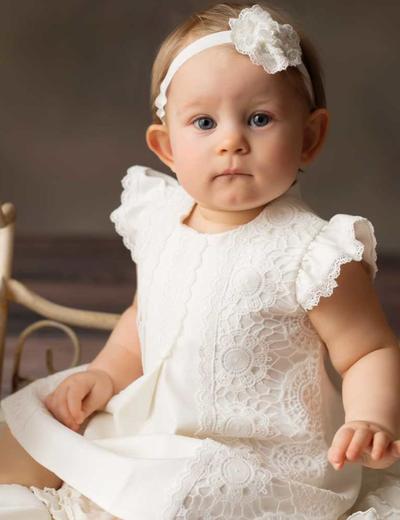 Sukienka niemowlęca do chrztu-Lori