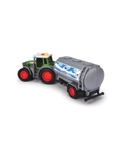 Dickie Farm - Traktor z przyczepą na mleko 26 cm