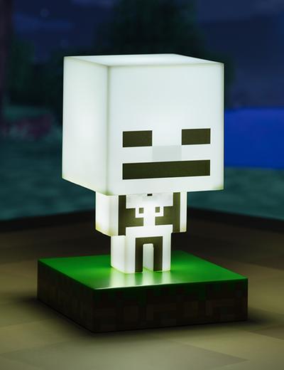 Lampka Nocna Minecraft Skeleton ICON LIGHT