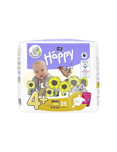 Pieluchy HAPPY średnie Bella Baby Happy MAXI+ - 25szt. 9-20kg