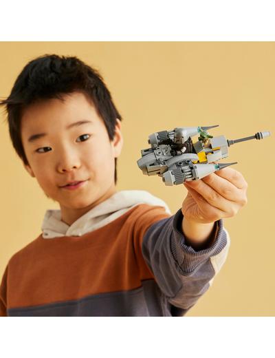 Klocki LEGO Star Wars 75363 Myśliwiec N-1 Mandalorianina w mikroskali - 88 elementy, wiek 6 +