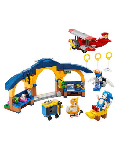 Klocki LEGO Sonic 76991 Tails z warsztatem i samolot Tornado - 376 elementów, wiek 6 +