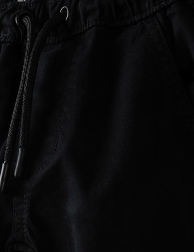 Spodnie typu bojówki dla chłopca czarne