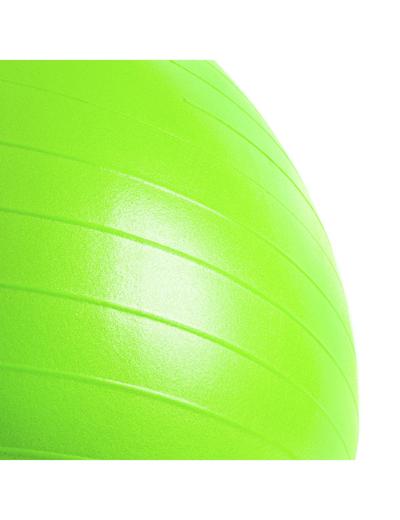 Piłka gimnastyczna zielona z pompką FITBALL