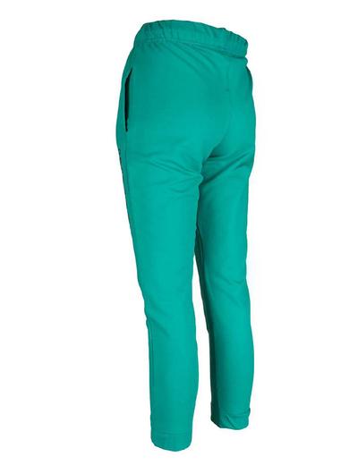Spodnie dresowe dla chłopca zielone z aplikacją INVASION Tup Tup