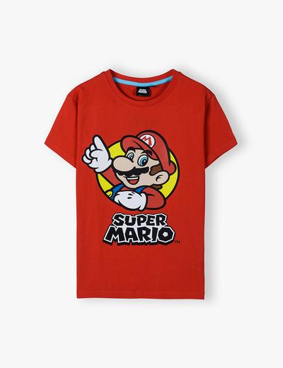 Bawełniana koszulka z krótkim rękawem Super Mario