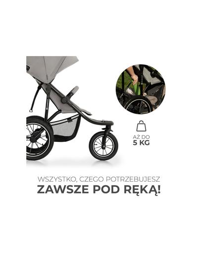 Kinderkraft wózek spacerowy - Helsi dust grey
