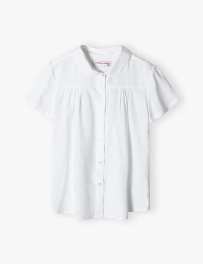 Biała elegancka koszula z krótkim rękawem - Lincoln&Sharks