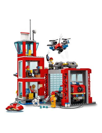 Lego City 60215 - Remiza strażacka - 509 elementów wiek 5+