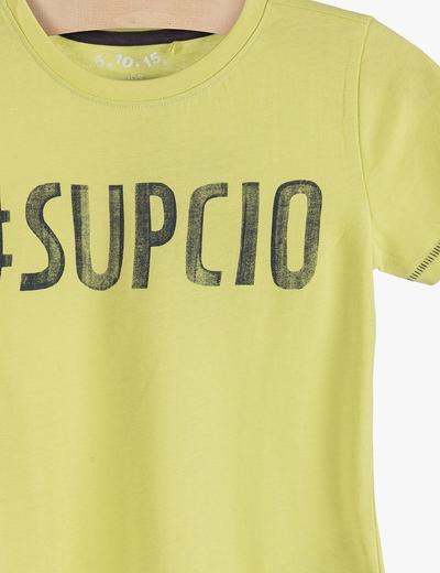 T-shirt chłopięcy #Supcio
