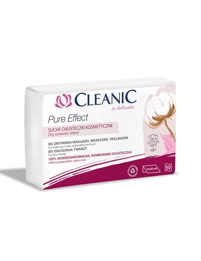 Suche chusteczki do pielęgnacji twarzy Cleanic Pure Effect 50 szt. (150x200)
