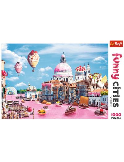 Puzzle Funny Cities - Słodycze w Wenecji - 1000 elementów