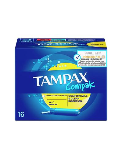 Tampax Compak Regular Tampony z aplikatorem 16szt