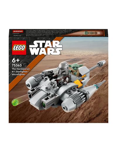 Klocki LEGO Star Wars 75363 Myśliwiec N-1 Mandalorianina w mikroskali - 88 elementy, wiek 6 +