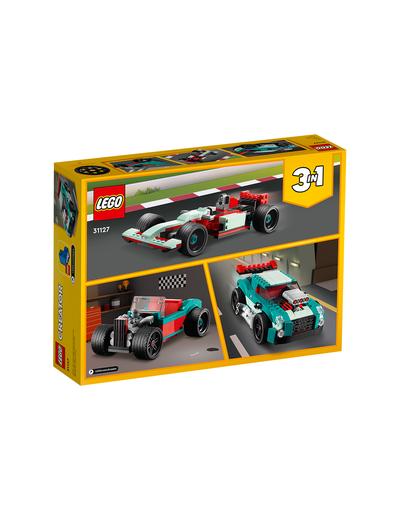 LEGO Creator - Uliczna wyścigówka 31127 - 258 elementów, wiek 7+