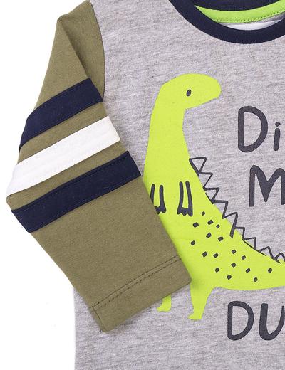 Komplet niemowlęcy- bluza i spodnie Dinozaury