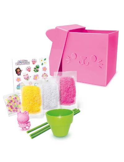 Masa plastyczna Koci Domek Gabi - Kocie pudełko z niespodzianką, różowe (masa piankowa)