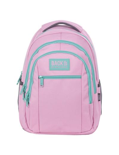 Plecak BackUp dziewczęcy różowy 3komorowy