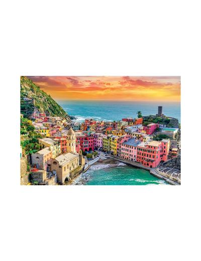 Puzzle Trefl Prime 1500 Romantic Sunset - Vernazza, Liguria, Italy
