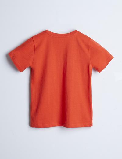 Bawełniany pomarańczowy t-shirt - unisex - Limited Edition