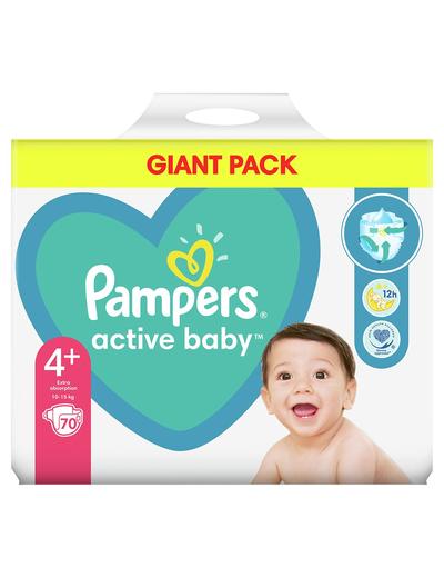 Pampers Active Baby, rozmiar 4+, 70 pieluszek, 10-15kg