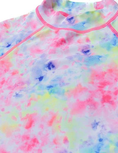 Strój kąpielowy dziewczęcy- koszulka i majtki z filtrem UV