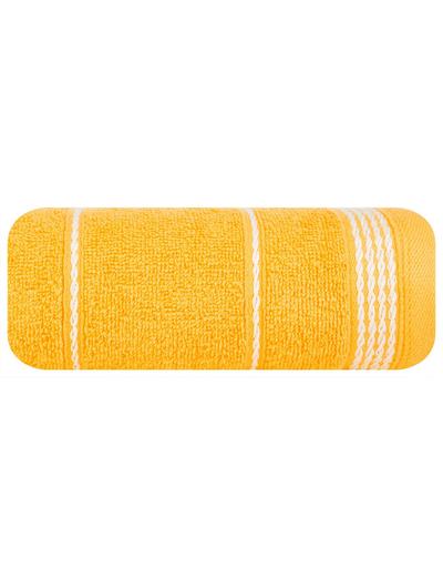 Ręcznik Mira 70x140 cm - żółty
