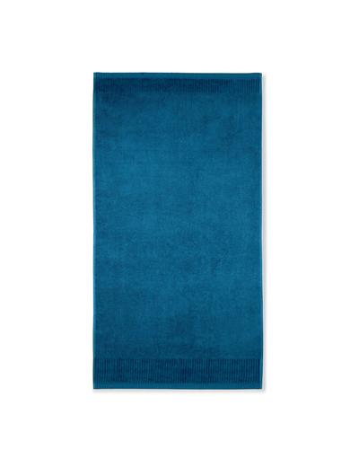 Ręcznik z bawełny egipskiej Lisbona niebieski 50x90cm