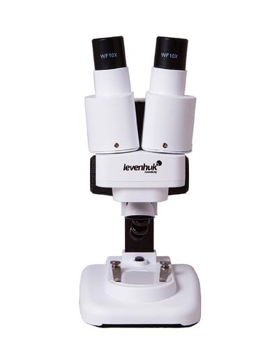 Mikroskop dwuokularowy Levenhuk 1ST - biały