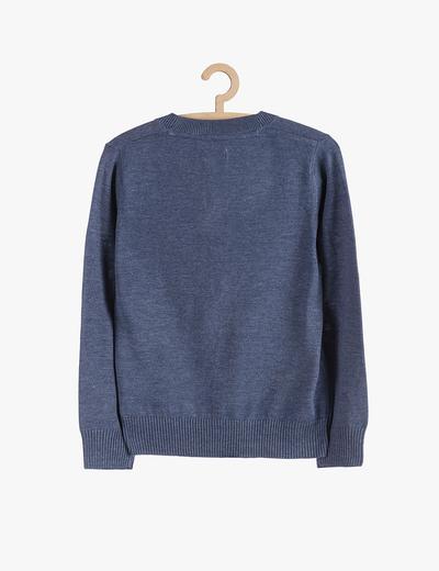 Sweterek dla chłopca - niebieski
