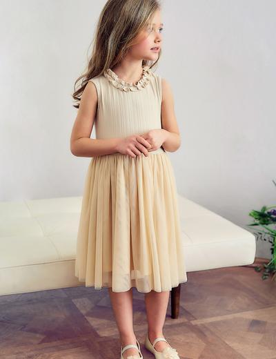 Tiulowa elegancka sukienka dla dziewczynki - Max&Mia