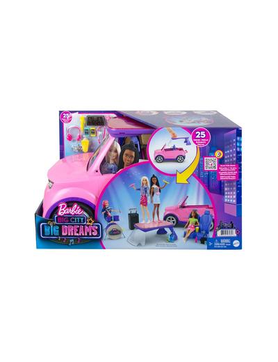 Barbie Big City Samochód - Koncertowa scena 2w1 wiek 3+