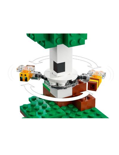 Klocki LEGO Minecraft 21241 Pszczeli ul - 254 elementy,wiek 8 +