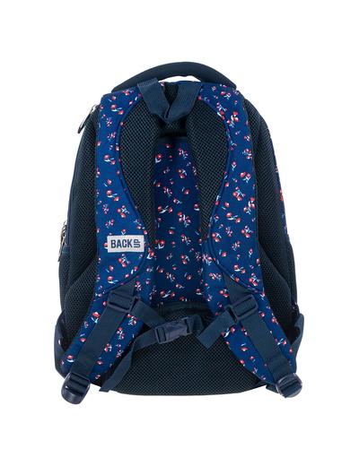 Plecak szkolny dla dziewczynki BackUP+SŁUCHAWKI - niebieski