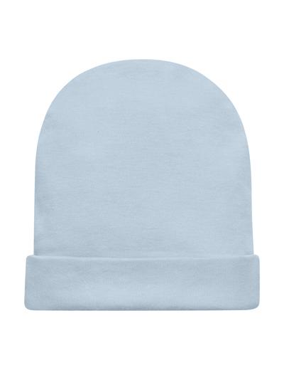 Niebieska czapka dla niemowlaka - bawełniana LOVELY DAY - Pinokio