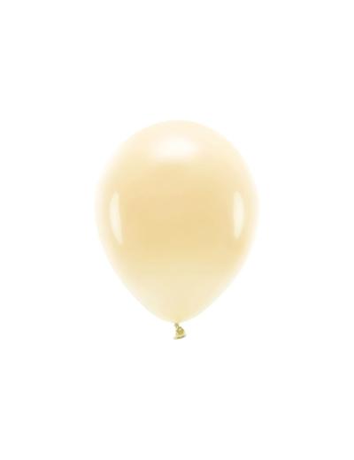Balony Eco 26 cm pastelowe - jasnobrzoskwiniowe 10 sztuk