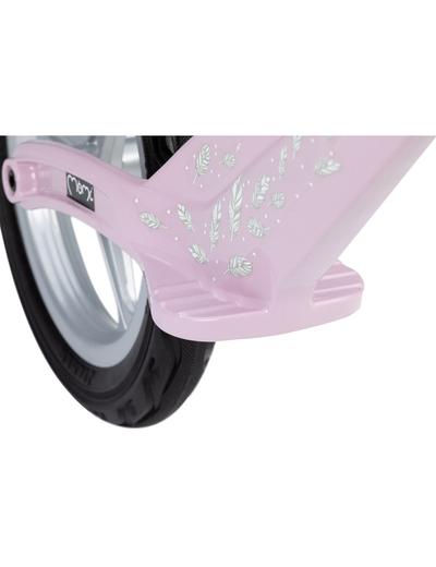 Ultralekki rowerek ze stopu magnezu MoMi ULTI różowy kwiaty