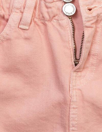 Różowa spódniczka jeansowa dla niemowlaka